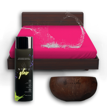  Nuru Play Bundle: Nuru Glow 355ml + Mattress Cover + get a free coconut mixing bowl